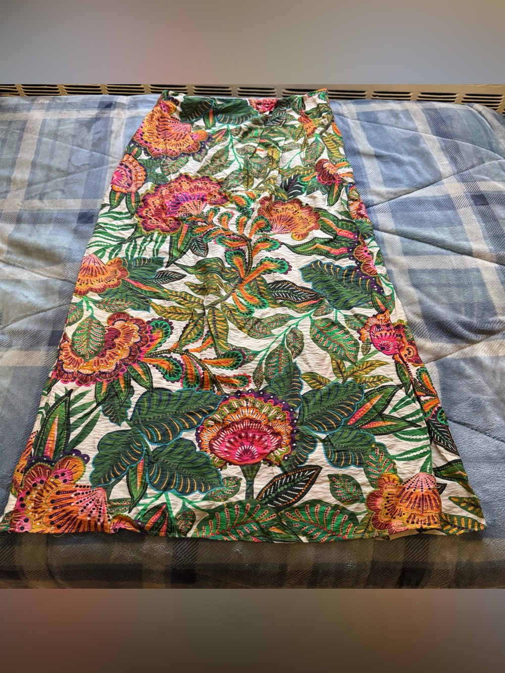 H&M PLEAT-DETAIL CRÊPE SKIRT - Picture 8 of 15